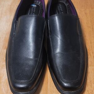 Perry Ellis Men's Classic Black Slip-On Loafers